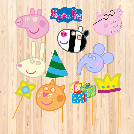 Peppa Pig Boy Theme Props