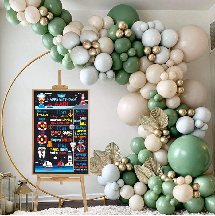 Sailor Theme Chalkboard
