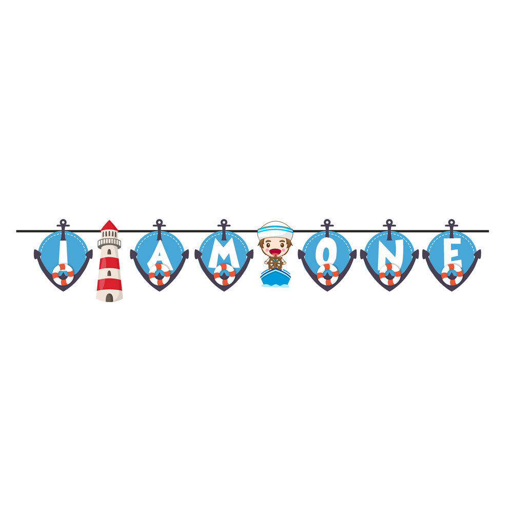 Sailor Theme Age Bunting