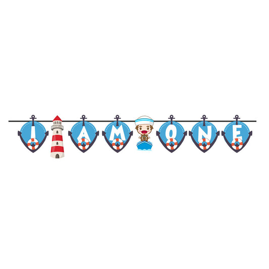 Sailor Theme Age Bunting