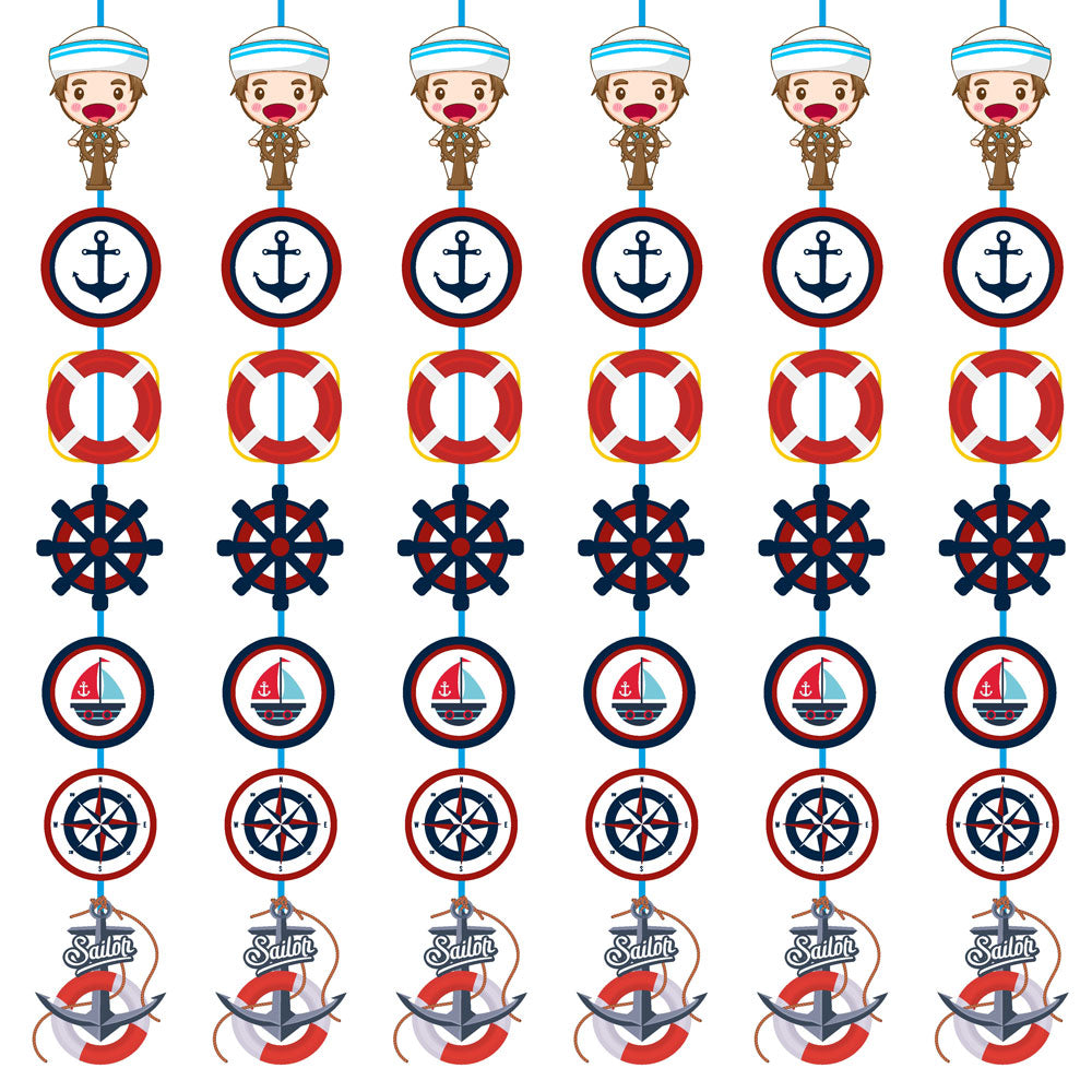 Sailor Theme Classic Danglers