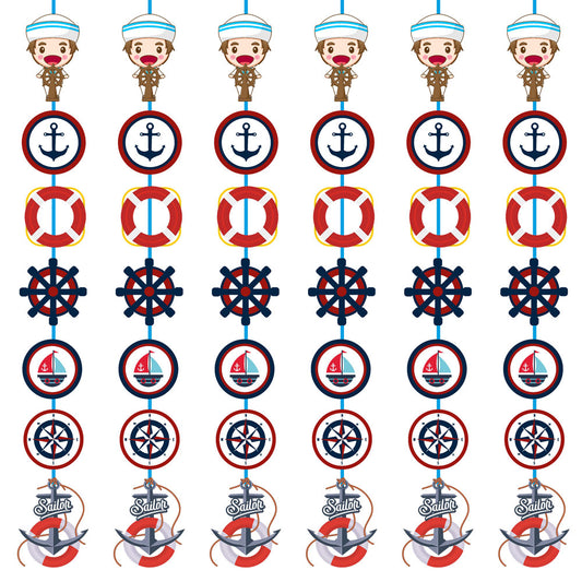 Sailor Theme Classic Danglers