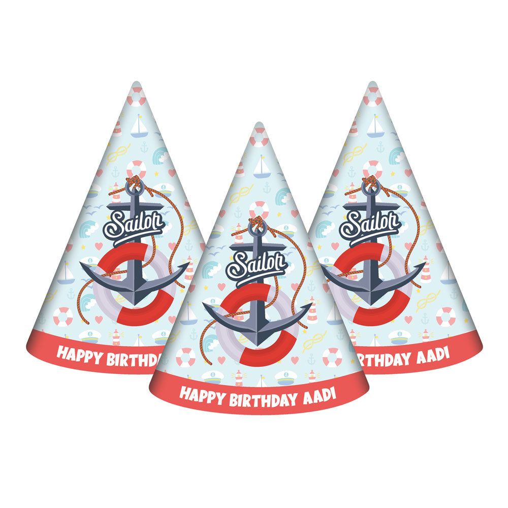 Sailor Theme Personalized Hat