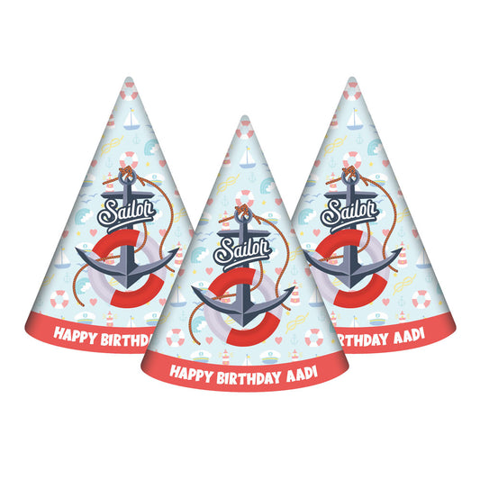 Sailor Theme Personalized Hat