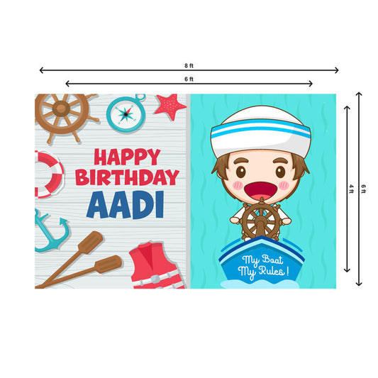 Sailor Theme Classic Backdrop