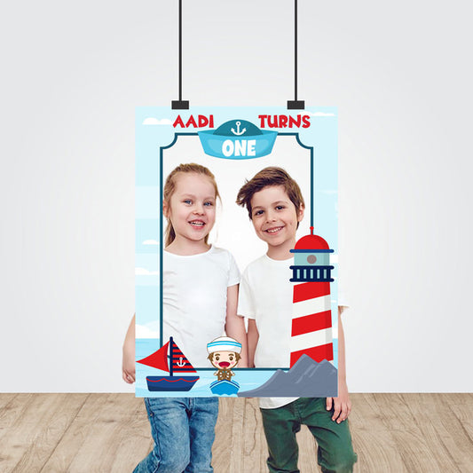 Sailor Theme Personalized Photobooth
