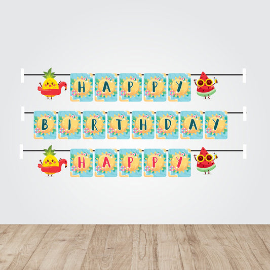Summer Theme Customized Bunting