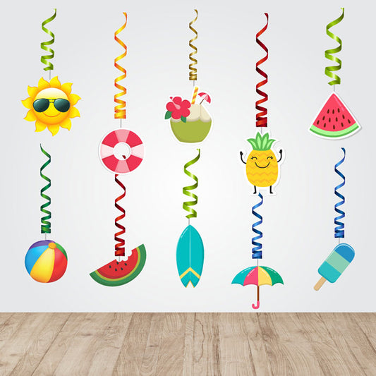 Summer Theme Classic Swirls