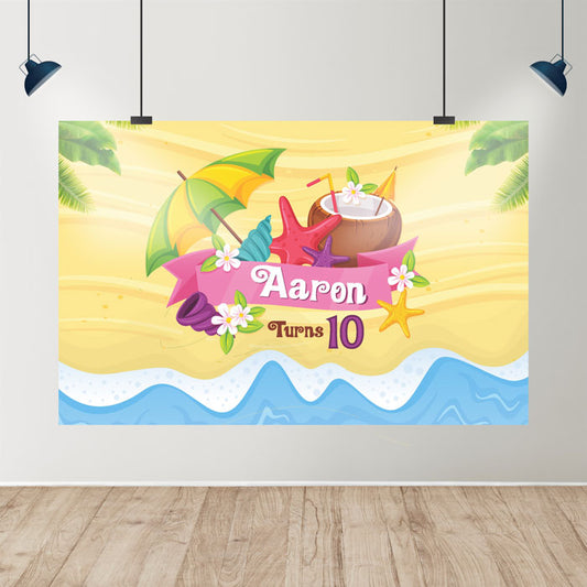 Summer Theme Classic Backdrop