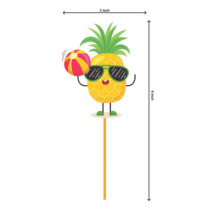 Summer Theme Cupcake Topper
