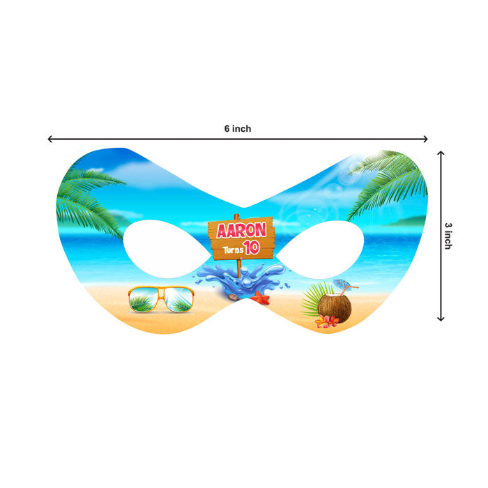 Summer Theme Personalized Eye Mask