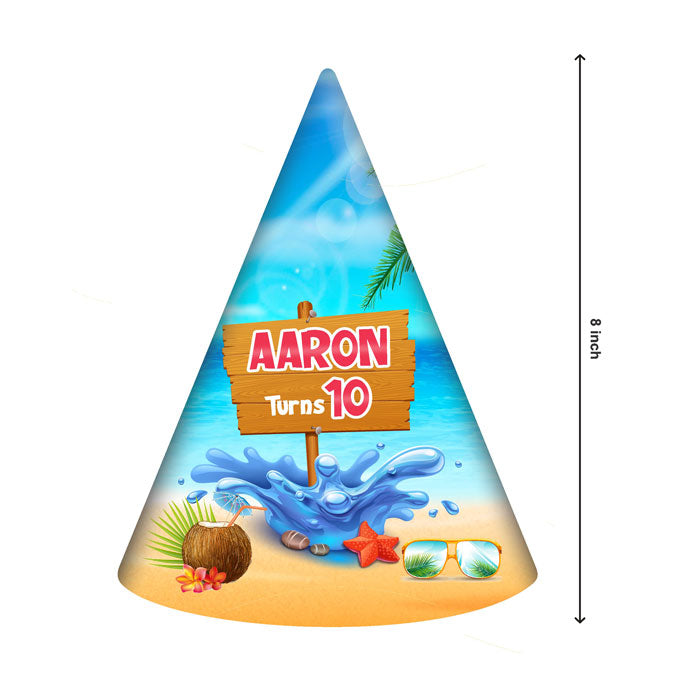 Summer Theme Personalized Hat