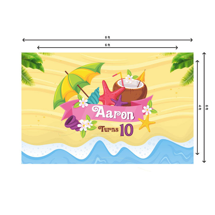 Summer Theme Classic Backdrop