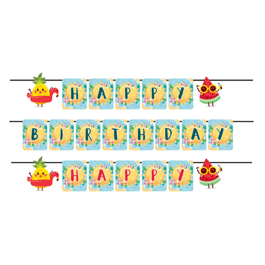 Summer Theme Customized Bunting