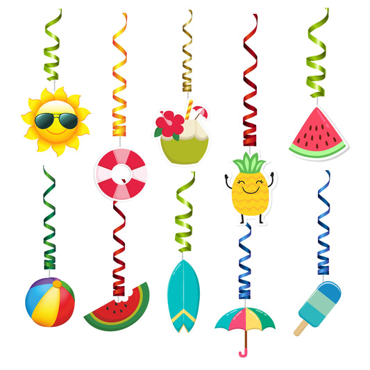 Summer Theme Classic Swirls