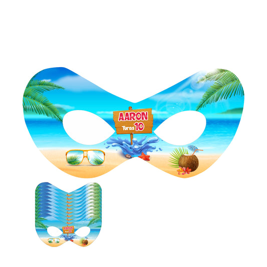 Summer Theme Personalized Eye Mask