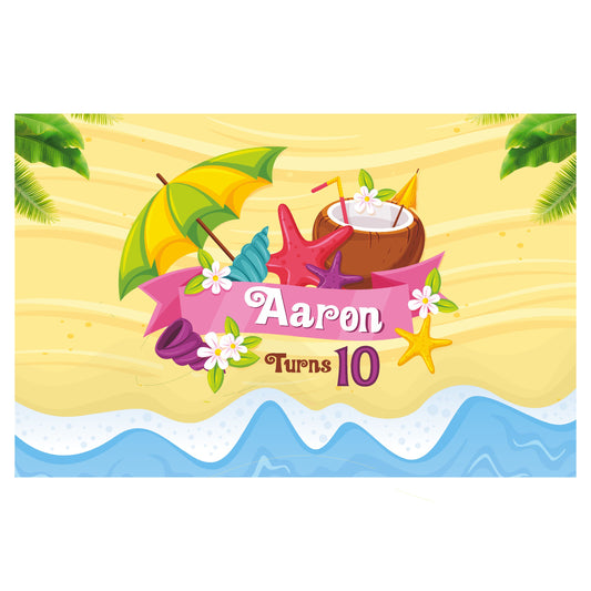 Summer Theme Classic Backdrop