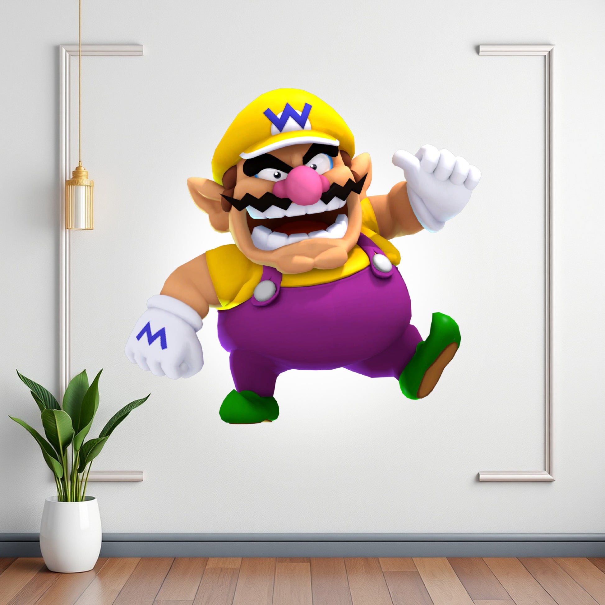 Super Mario birthday cutout for birthday party