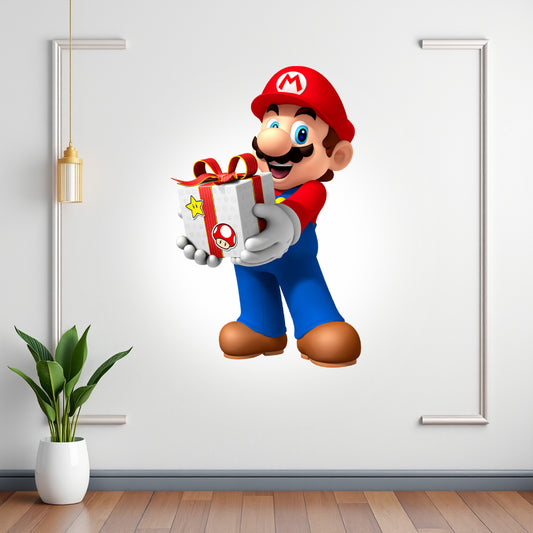 Super Mario birthday cutout for birthday party