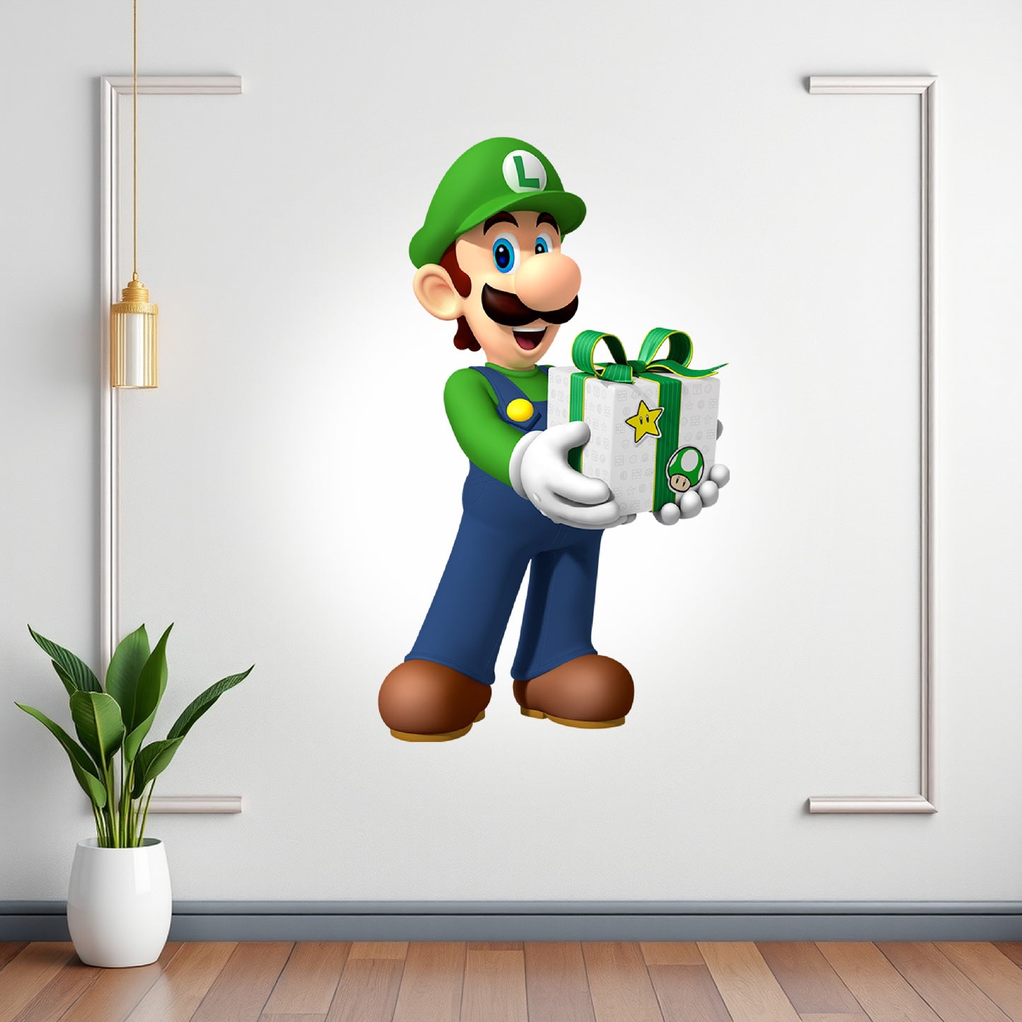 Super Mario birthday cutout for birthday decoration
