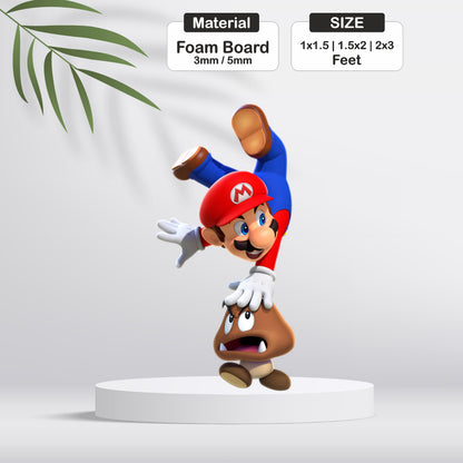 Super Mario Birthday Theme Cutout - BP 17