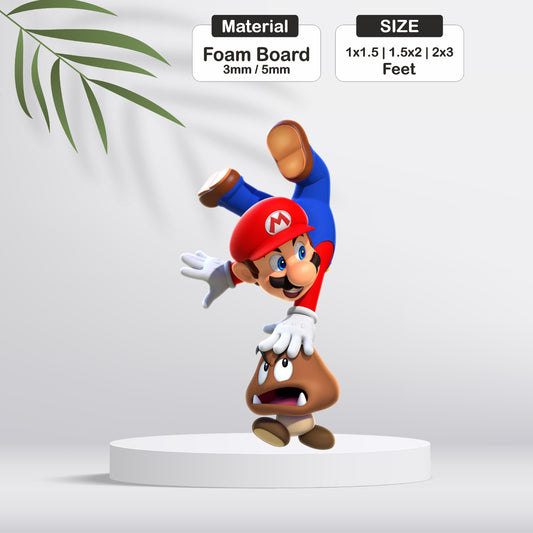 Super Mario Birthday Theme Cutout - BP 17