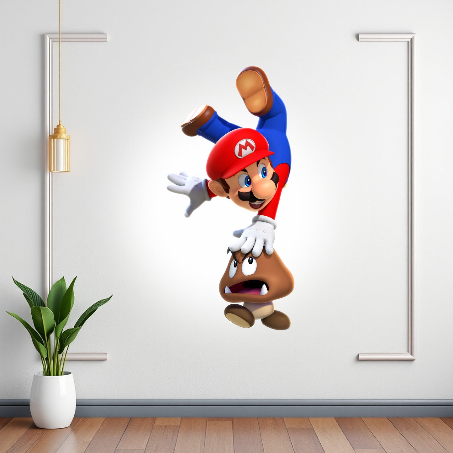 Super Mario birthday theme cutout for birthday decoration 