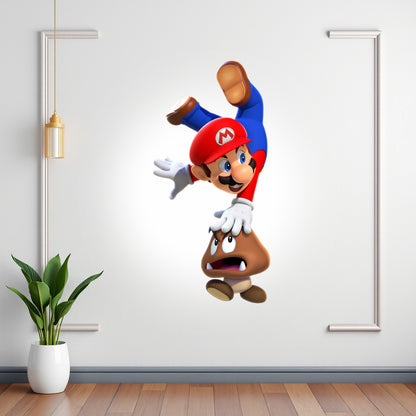 Super Mario birthday theme cutout for birthday decoration 