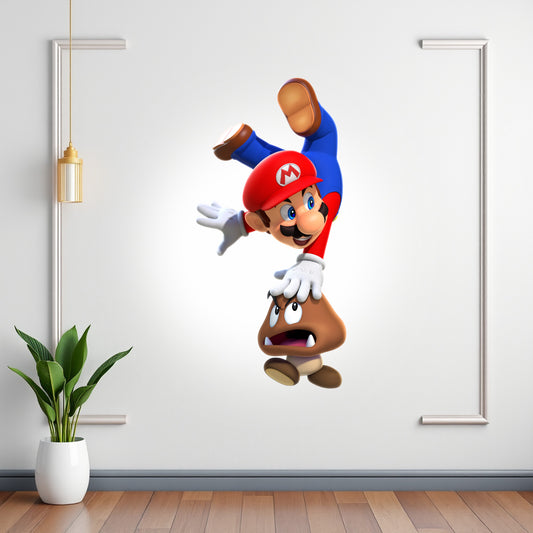 Super Mario birthday theme cutout for birthday decoration 
