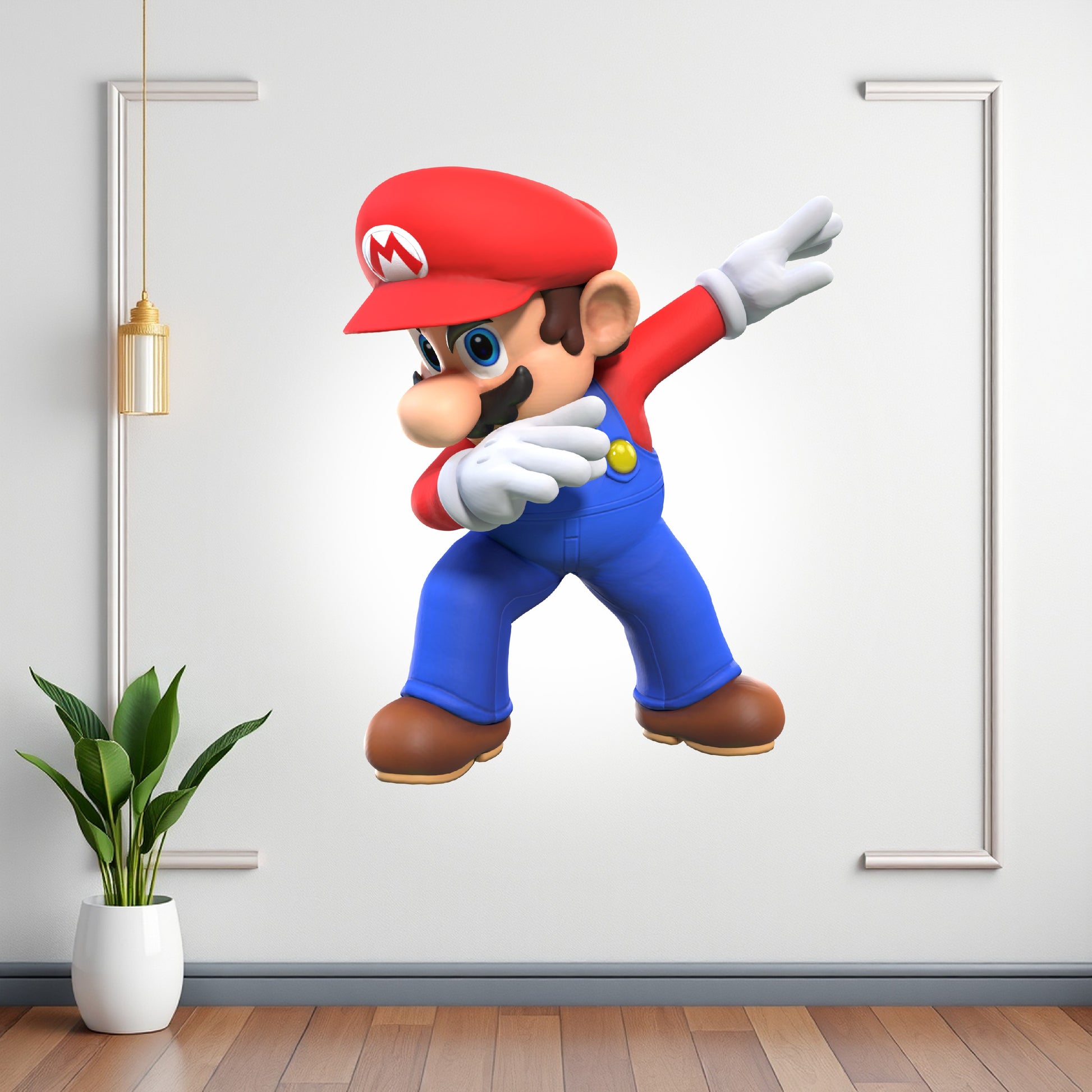 Super Mario birthday cutout for birthday party 