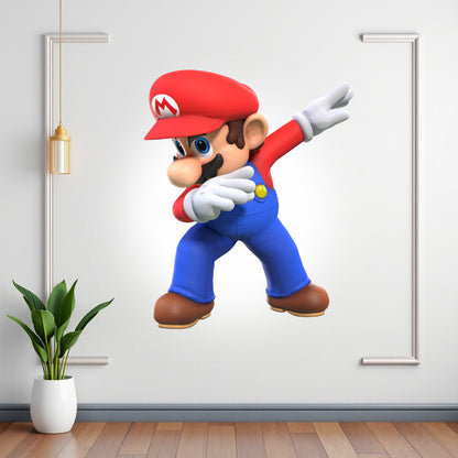 Super Mario birthday cutout for birthday party 