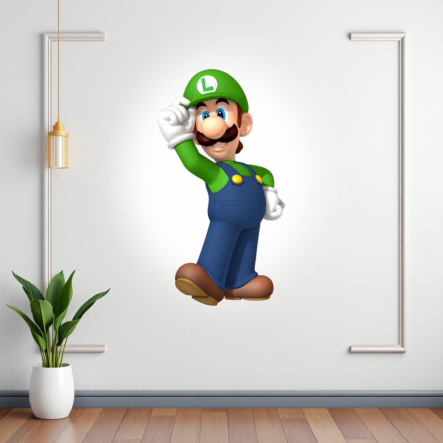 Super Mario birthday cutout for birthday decoration