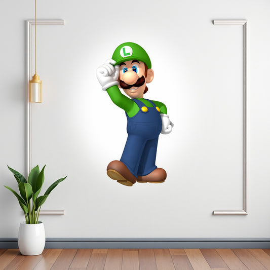 Super Mario birthday cutout for birthday decoration