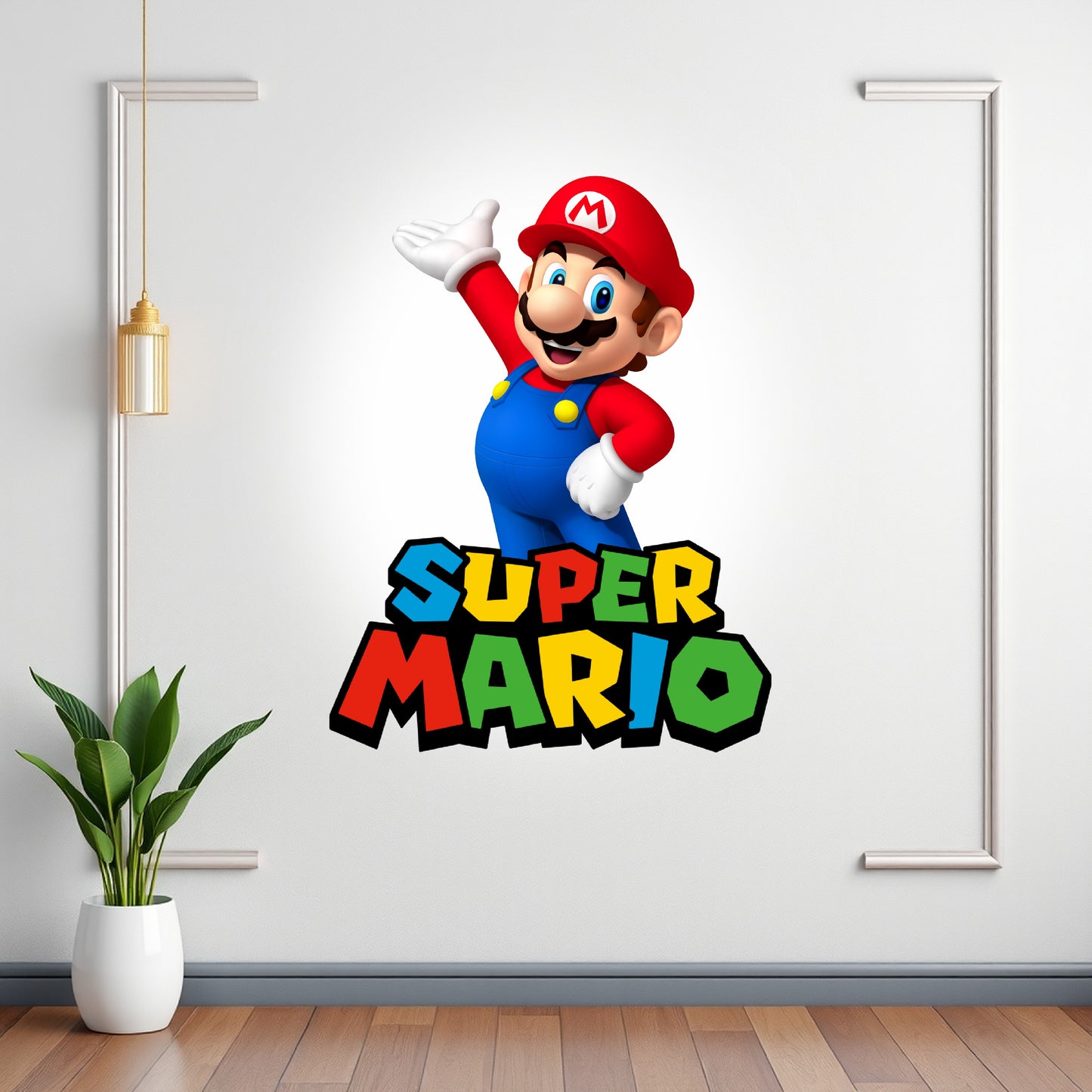 Super Mario birthday character cutout for birthday party
