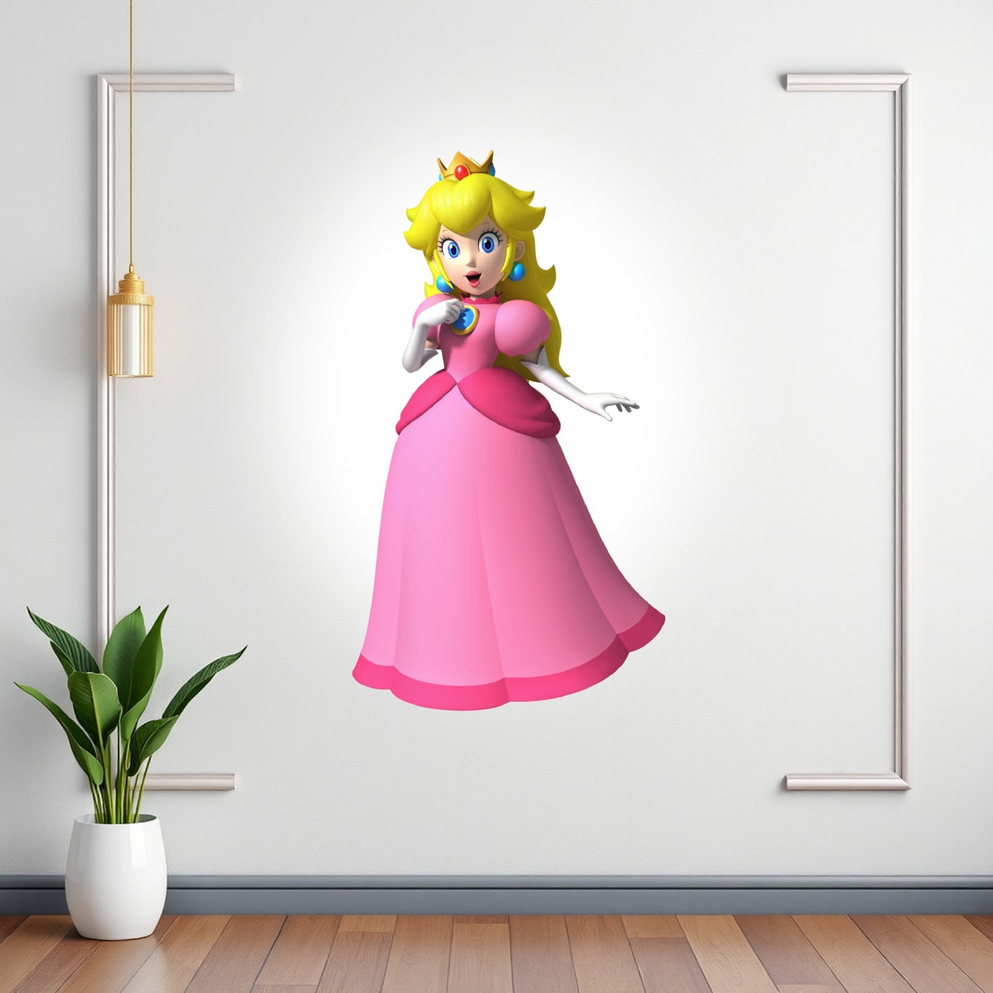 Super Mario birthday character cutout for birthday decoration