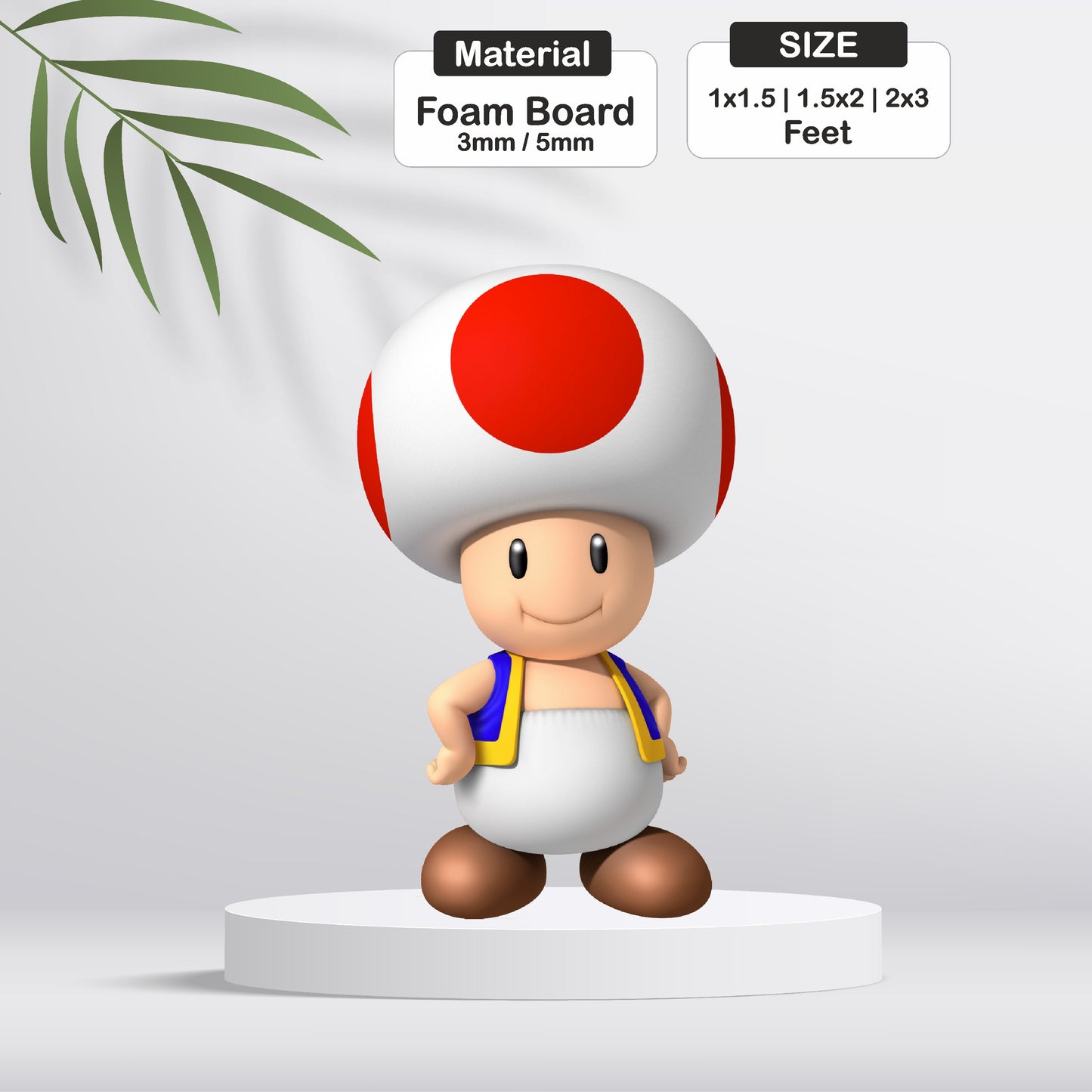 Super Mario Birthday Theme Cutout - BP 09