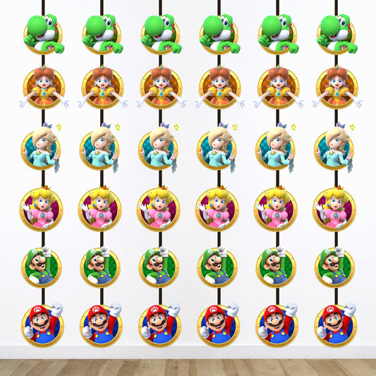 Super Mario Birthday theme premium danlgers for birthday decor