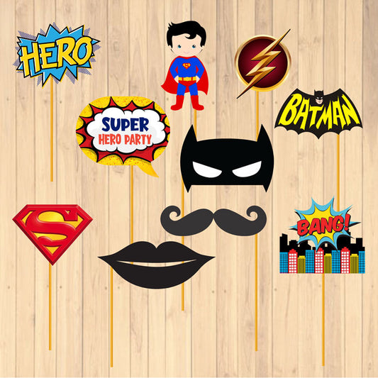 Super Heros Boy Theme Props