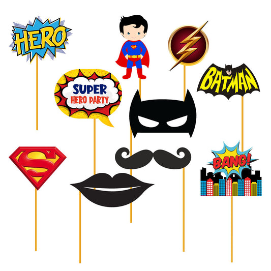 Super Heros Boy Theme Props