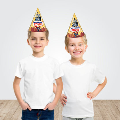 Super Heros Boy Theme Customized Hat