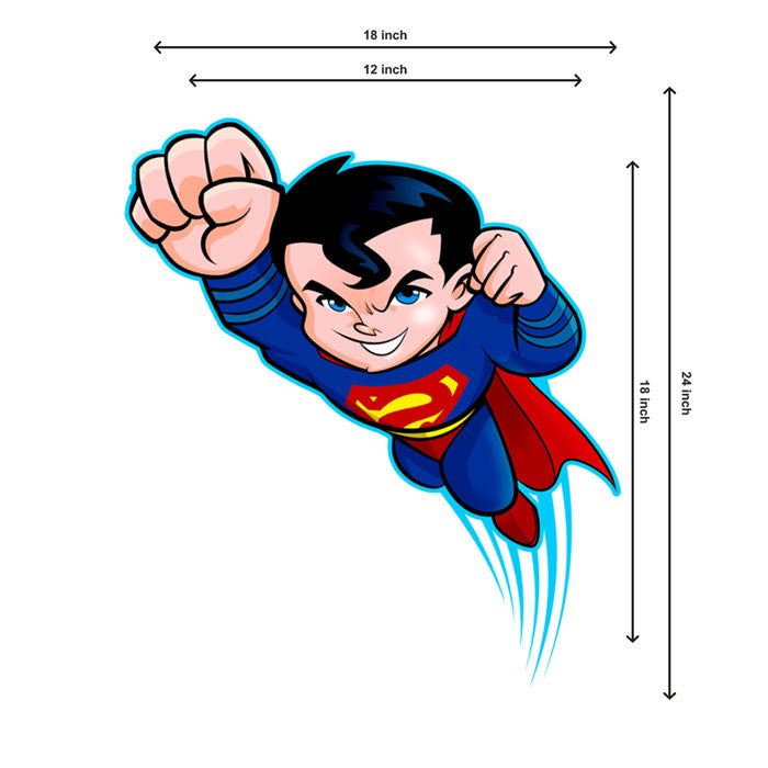 Super Heros Boy Theme Cutout - BP 11