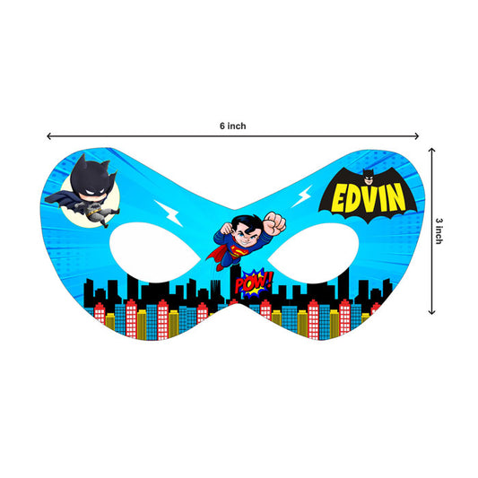 Super Heros Boy Theme Personalized Eye Mask