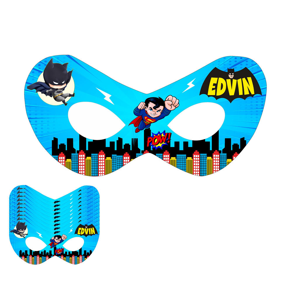 Super Heros Boy Theme Personalized Eye Mask