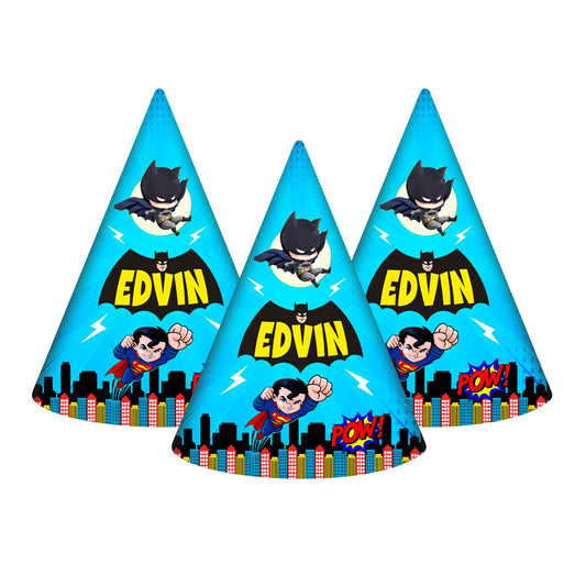 Super Heros Boy Theme Personalized Hat