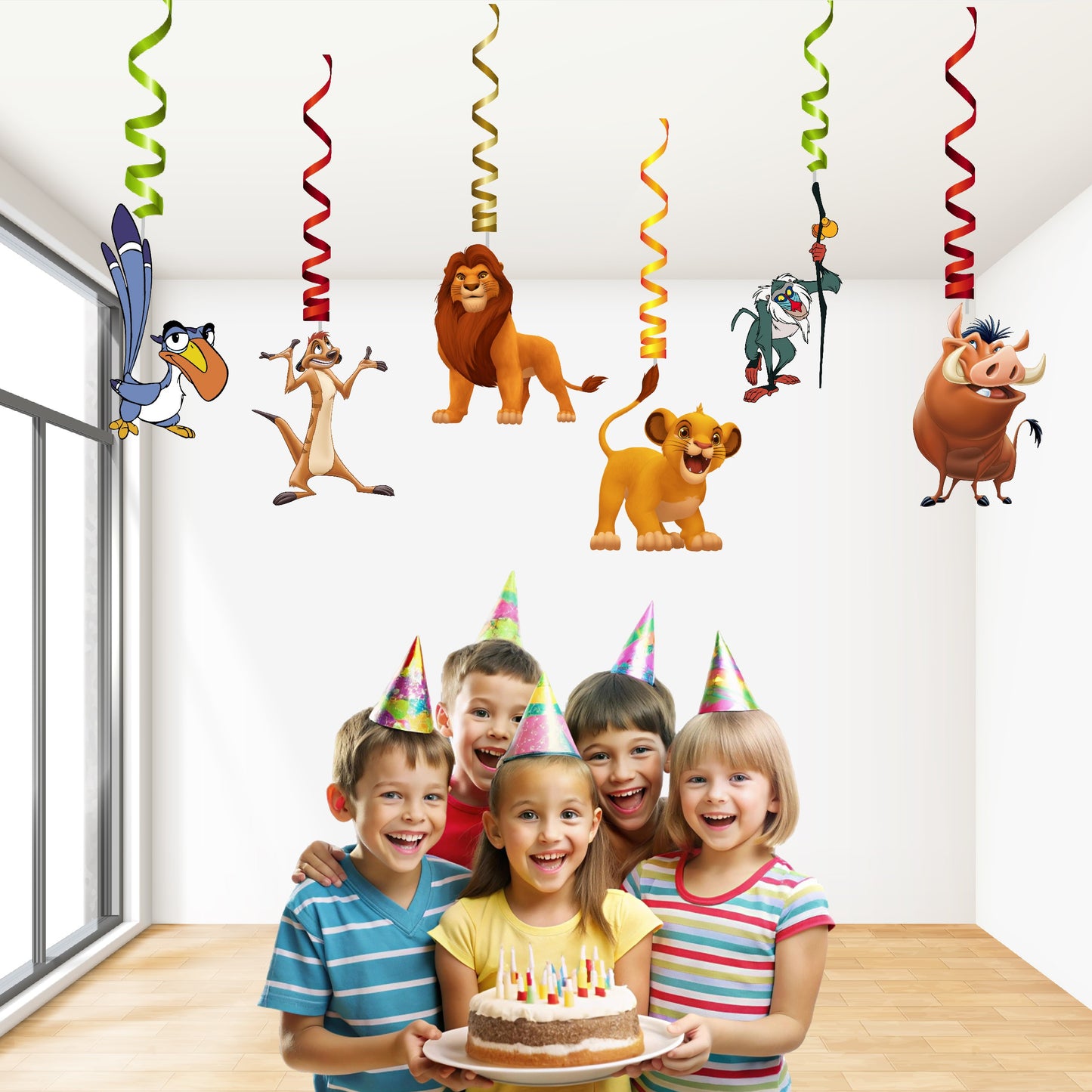 Lion King Theme Swirls