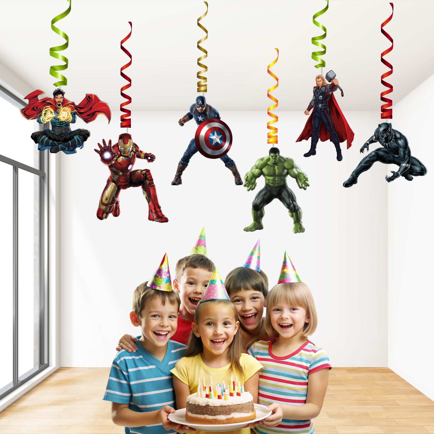 Avengers Theme Swirls