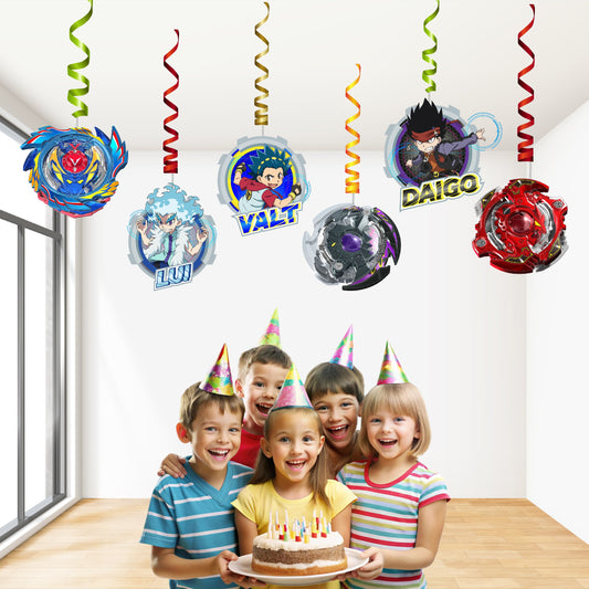 Beyblade Theme Classic Swirls