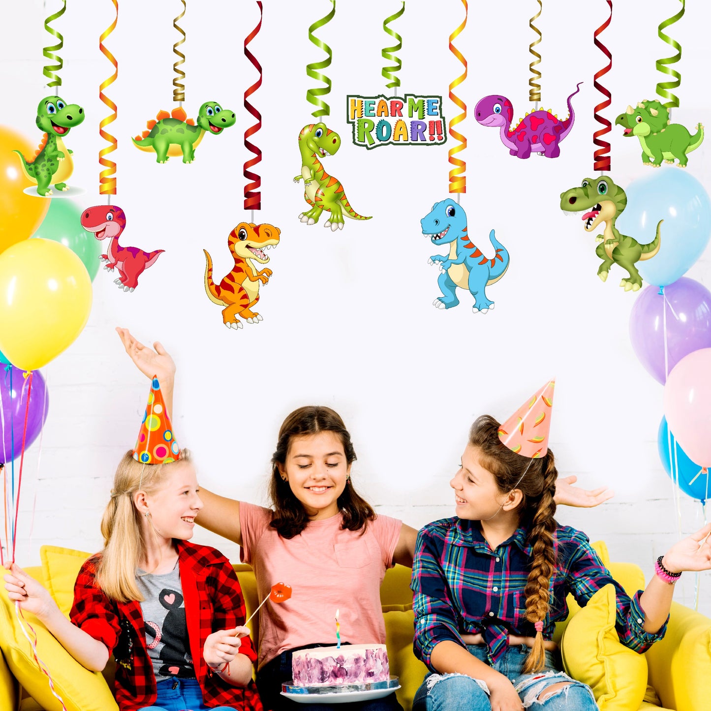 Dino Theme Swirls