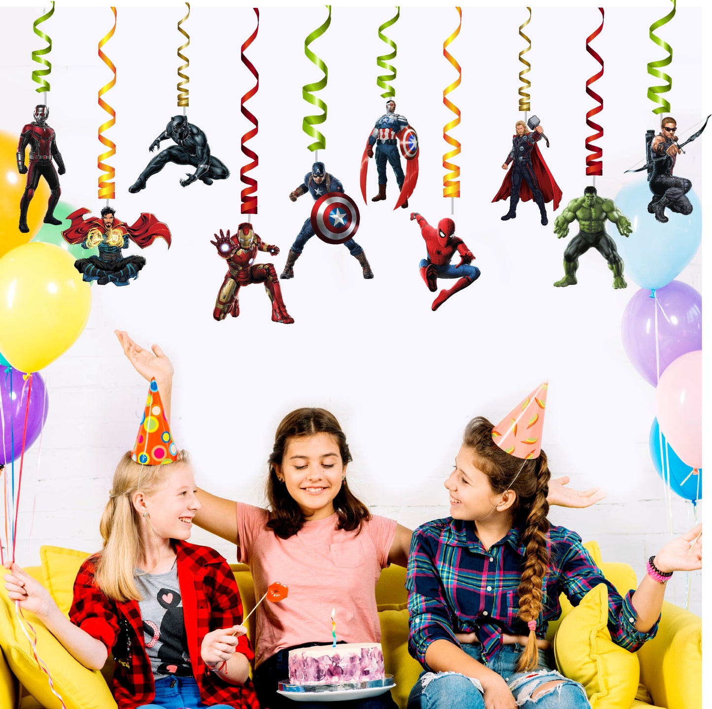 Avengers Theme Swirls