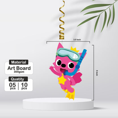 Baby Shark Theme Swirls My Store